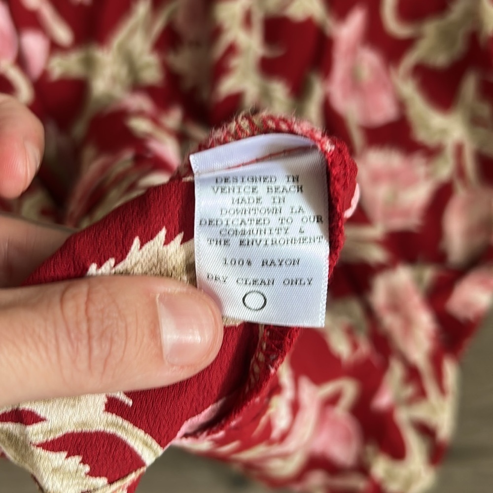 FLYNN SKYE Hampton Mini Ruby Poppy Size Small - Picture 8 of 8